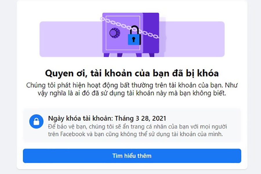 mo khoa facebook bi checkpoint 2 min