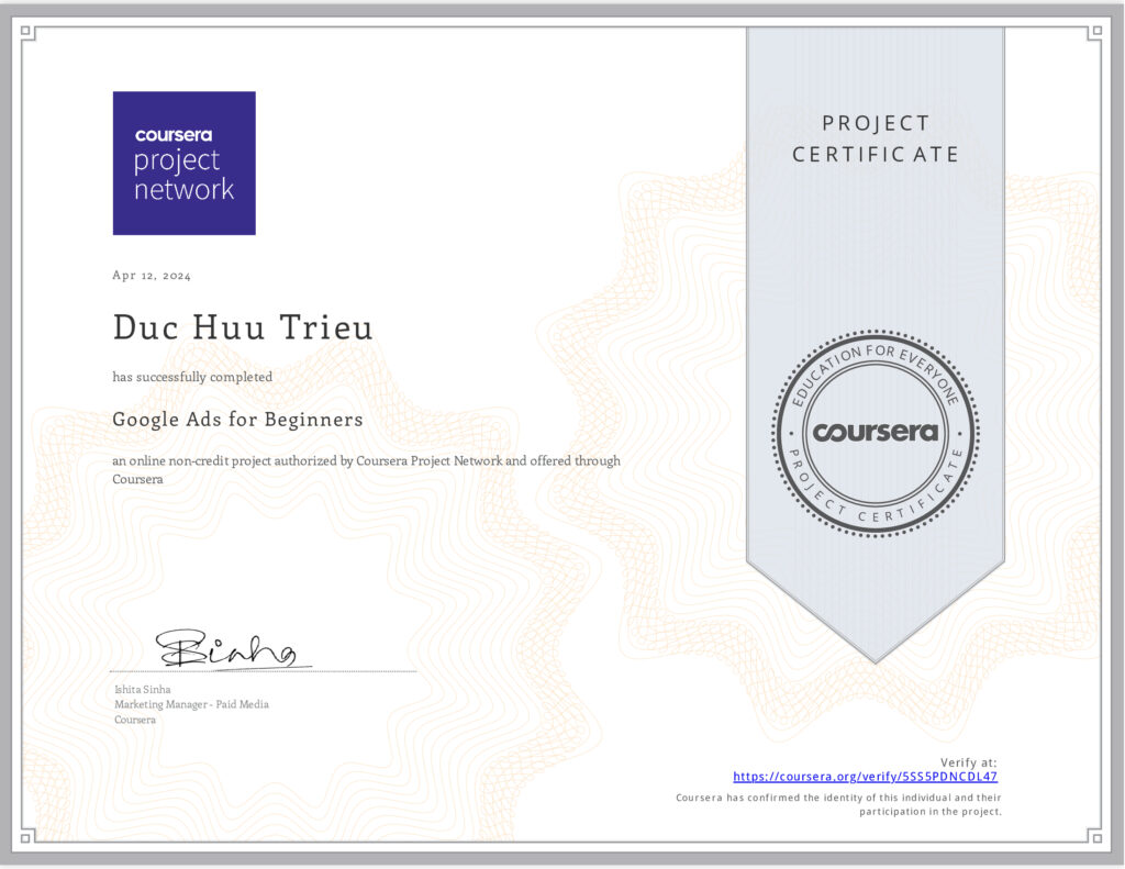Coursera 5SS5PDNCDL47